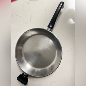Saladmaster Skillet 12" TP304-316 Surgical Stainless Gourmet Skillet Chefs